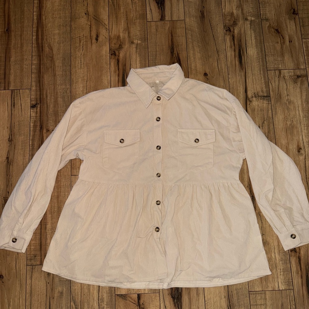 Cream jacket